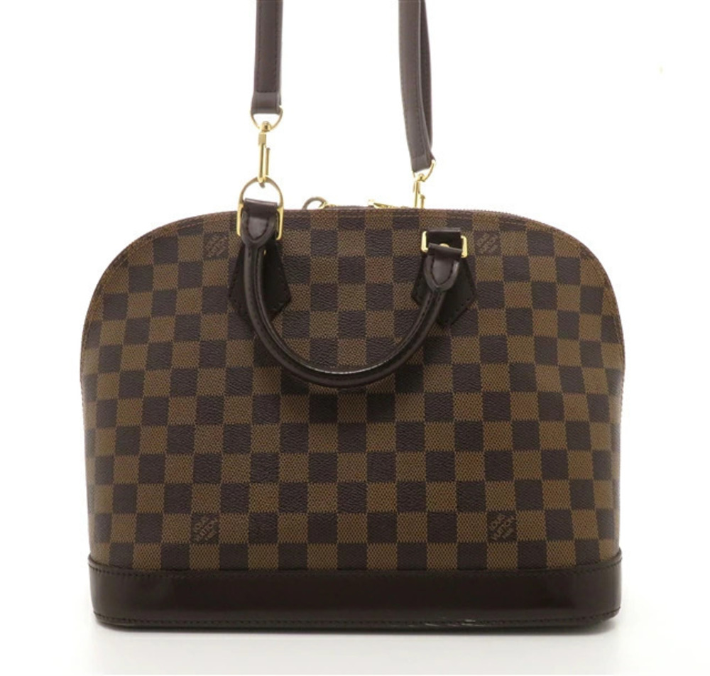 LOUIS VUITTON Damier Alma strap